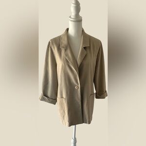 Chic Tan Women's Blazer